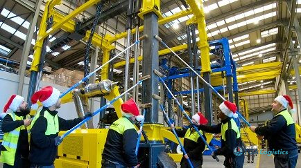 Combilift Puts Industrial Spin on Holiday Classic