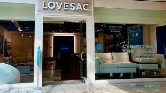 Lovesac Employs Contract Freight to Stabilize Shipping Expenses