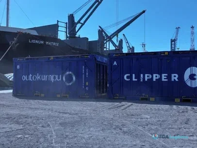 Outokumpu Deploys Foldable Containers for Efficient Steel Scrap Transport